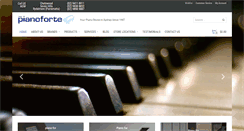 Desktop Screenshot of pianoforte.com.au